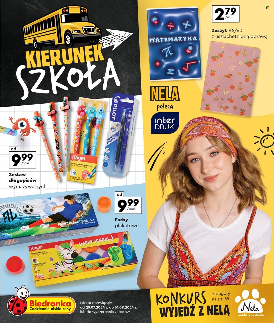 Gazetka Biedronka - 29.07.2024 - 31.08.2024. Strona 1