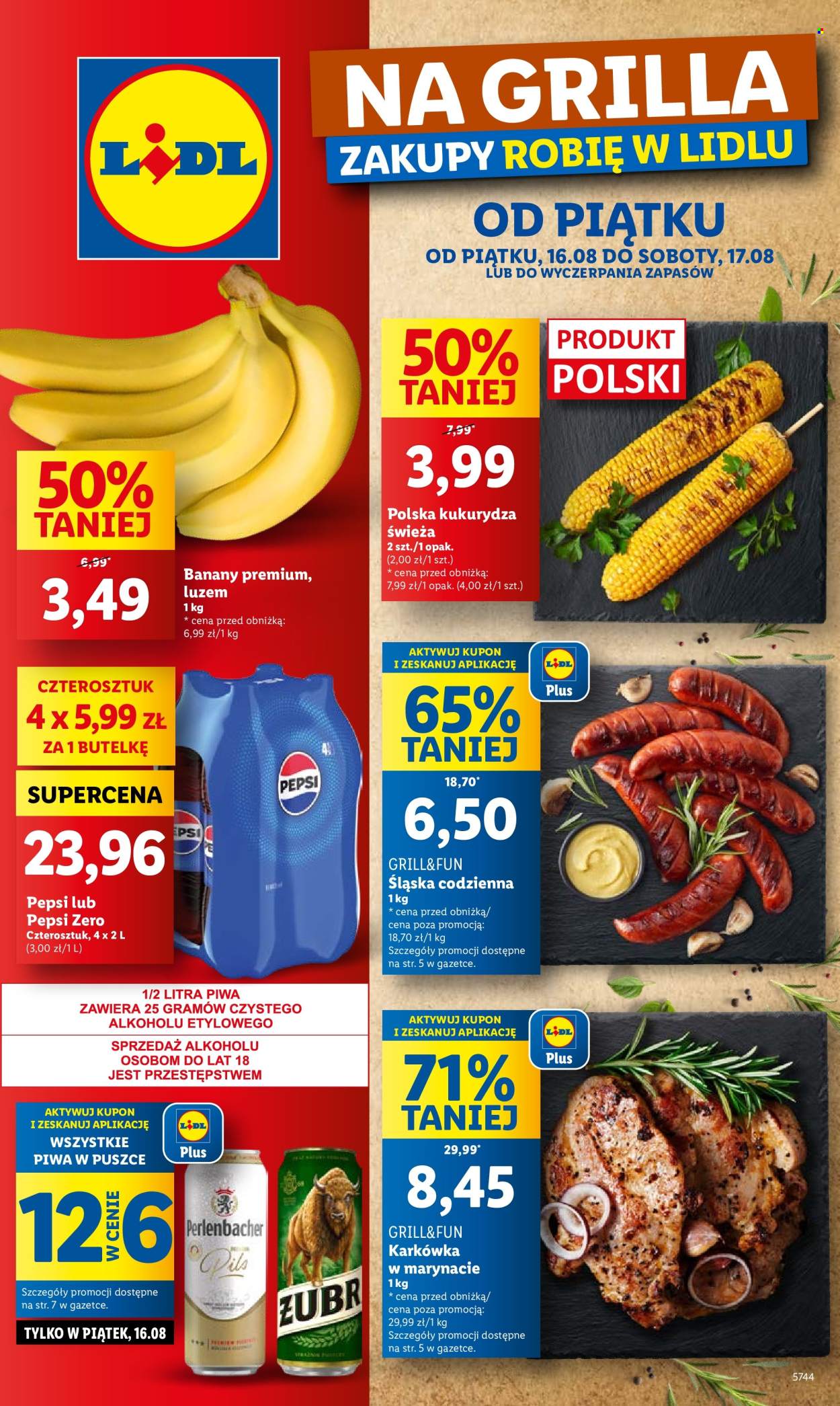 Gazetka Lidl - 16.08.2024 - 17.08.2024. Strona 1