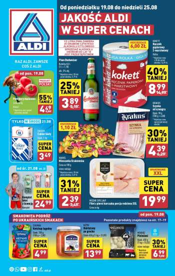 Gazetka ALDI - 19.08.2024 - 25.08.2024.