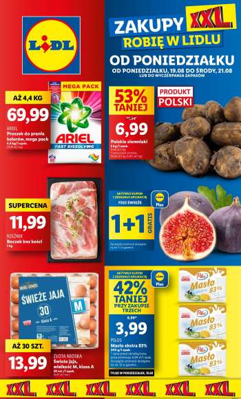 Gazetka Lidl - 19.08.2024 - 21.08.2024.