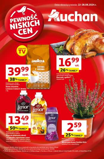 Gazetka Auchan - 22.08.2024 - 28.08.2024.