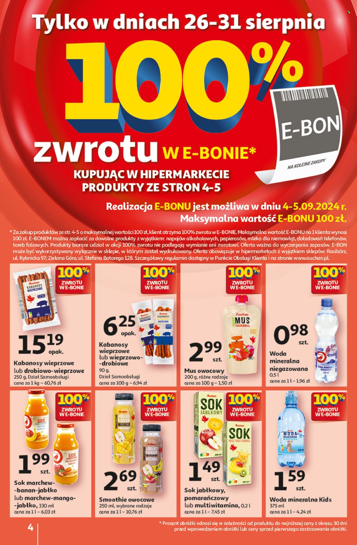 Gazetka Auchan - 22.08.2024 - 28.08.2024. Strona 4