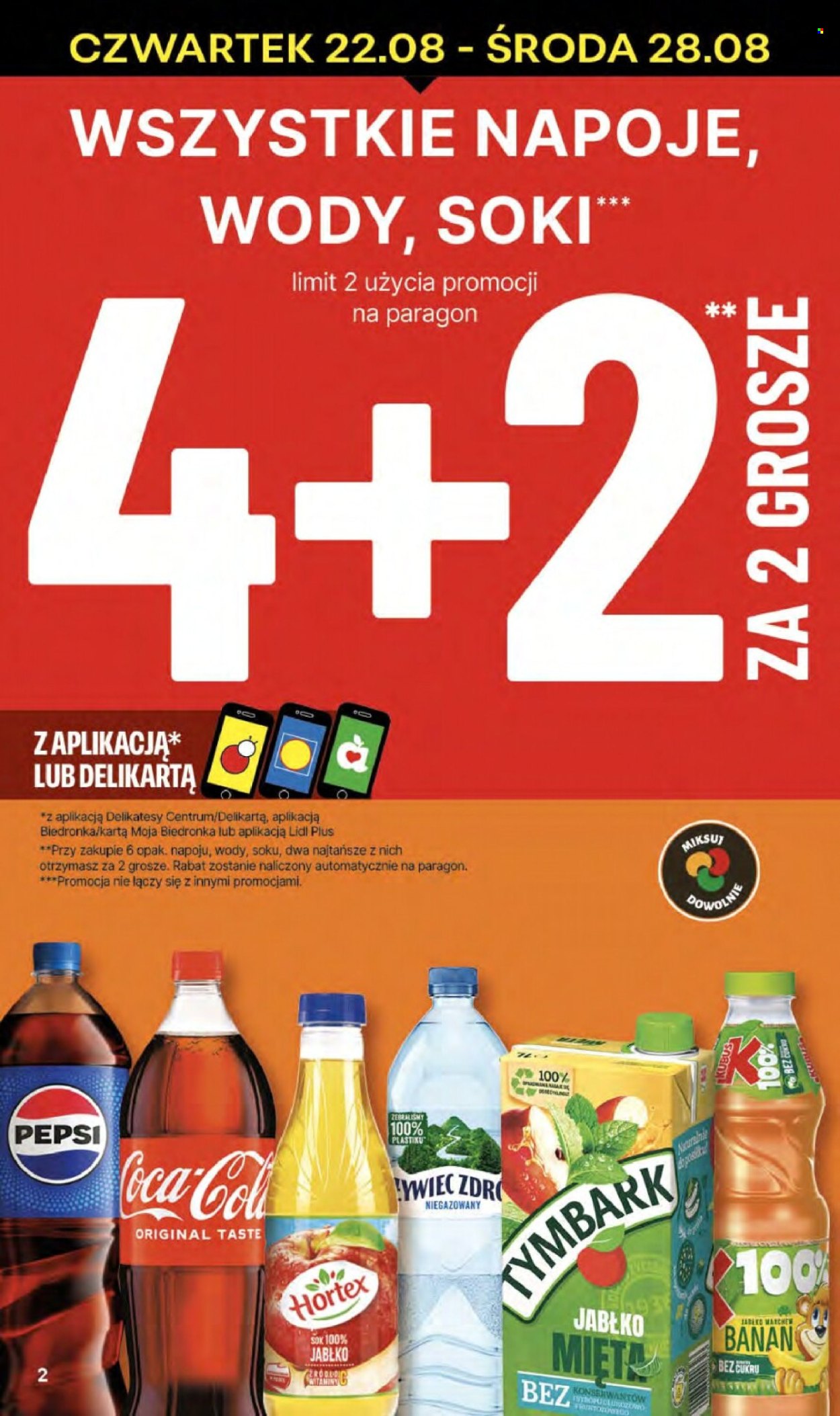 Gazetka Delikatesy Centrum - 22.08.2024 - 28.08.2024. Strona 2
