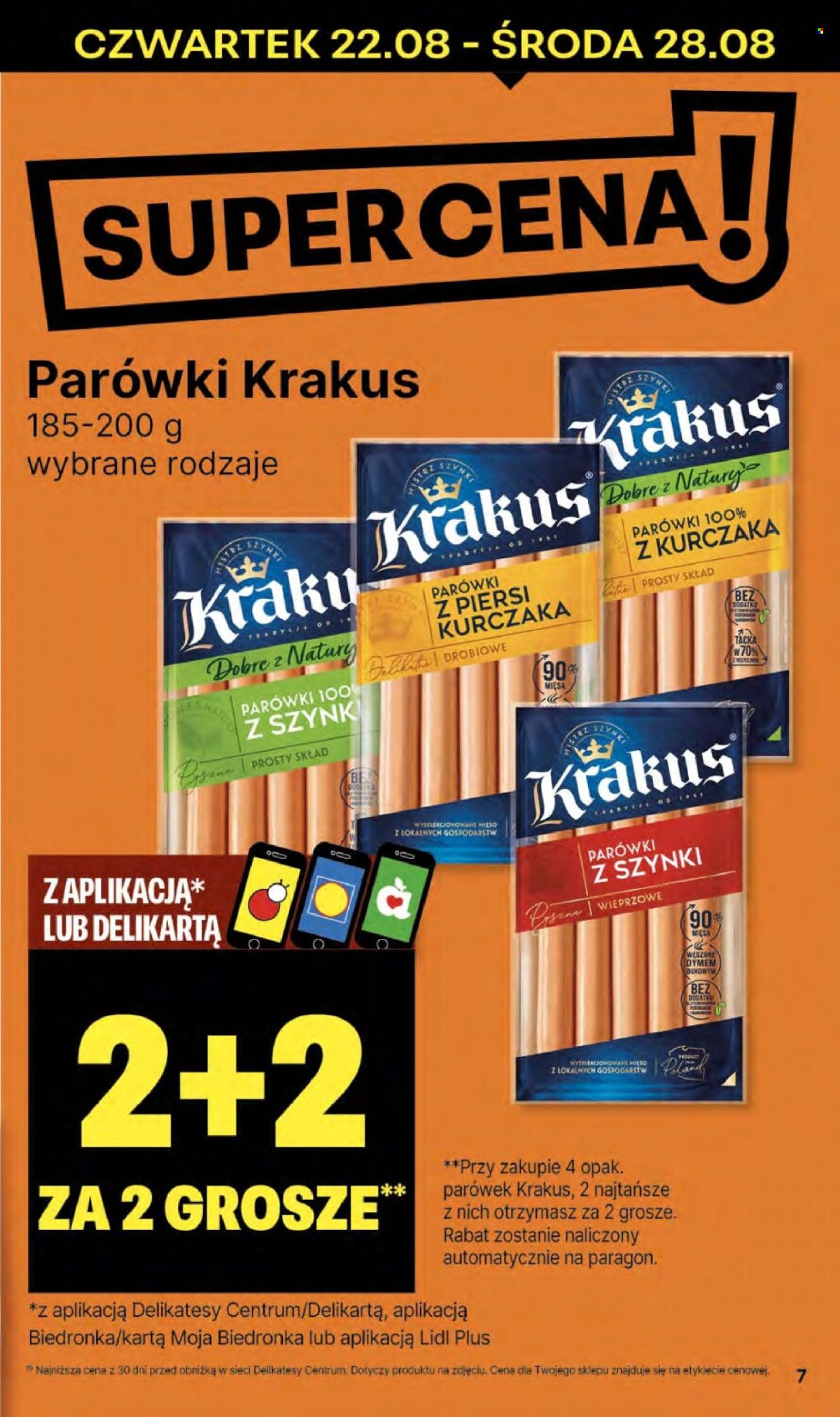 Gazetka Delikatesy Centrum - 22.08.2024 - 28.08.2024. Strona 7