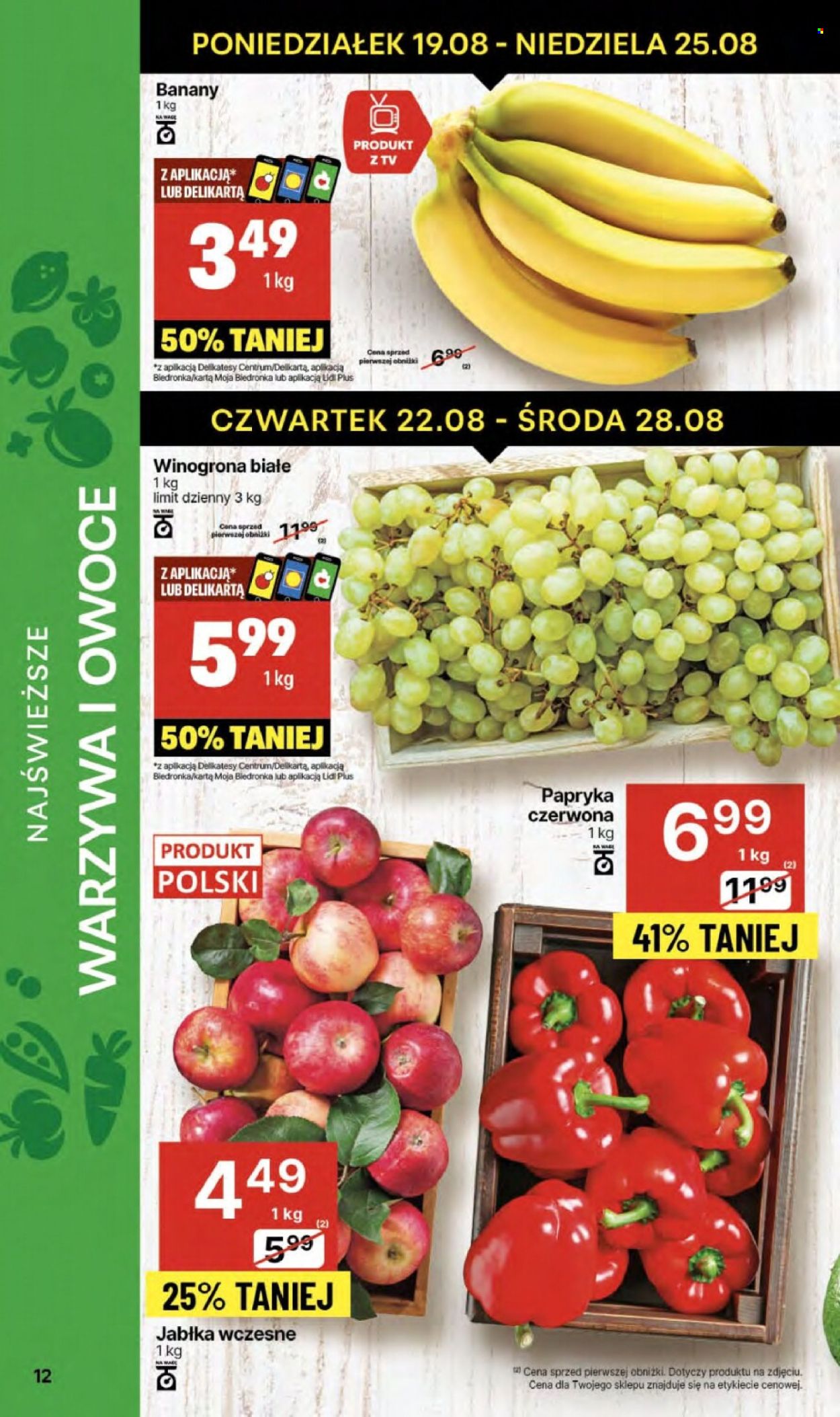 Gazetka Delikatesy Centrum - 22.08.2024 - 28.08.2024. Strona 12