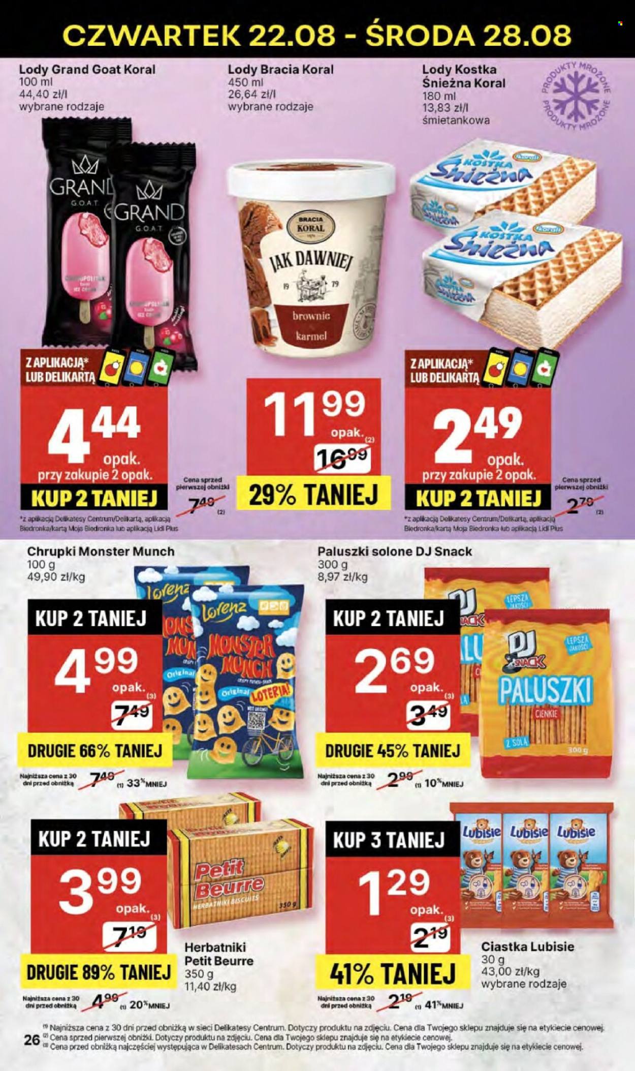 Gazetka Delikatesy Centrum - 22.08.2024 - 28.08.2024. Strona 26