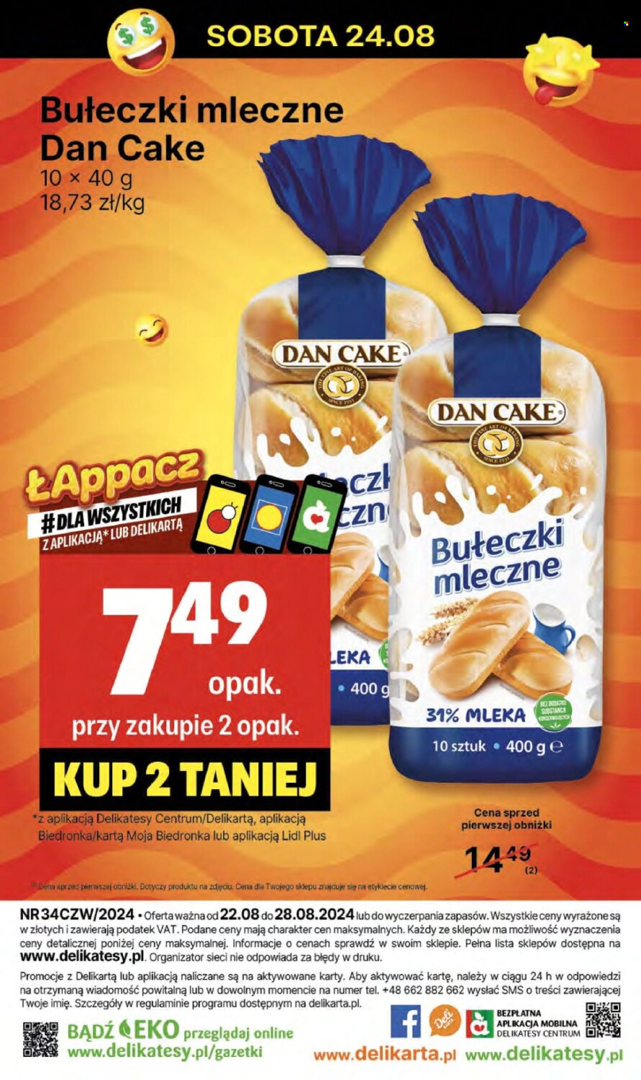 Gazetka Delikatesy Centrum - 22.08.2024 - 28.08.2024. Strona 32