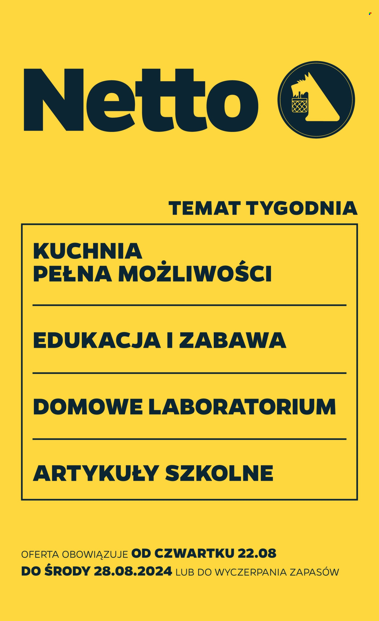 Gazetka Netto - 22.08.2024 - 28.08.2024. Strona 1