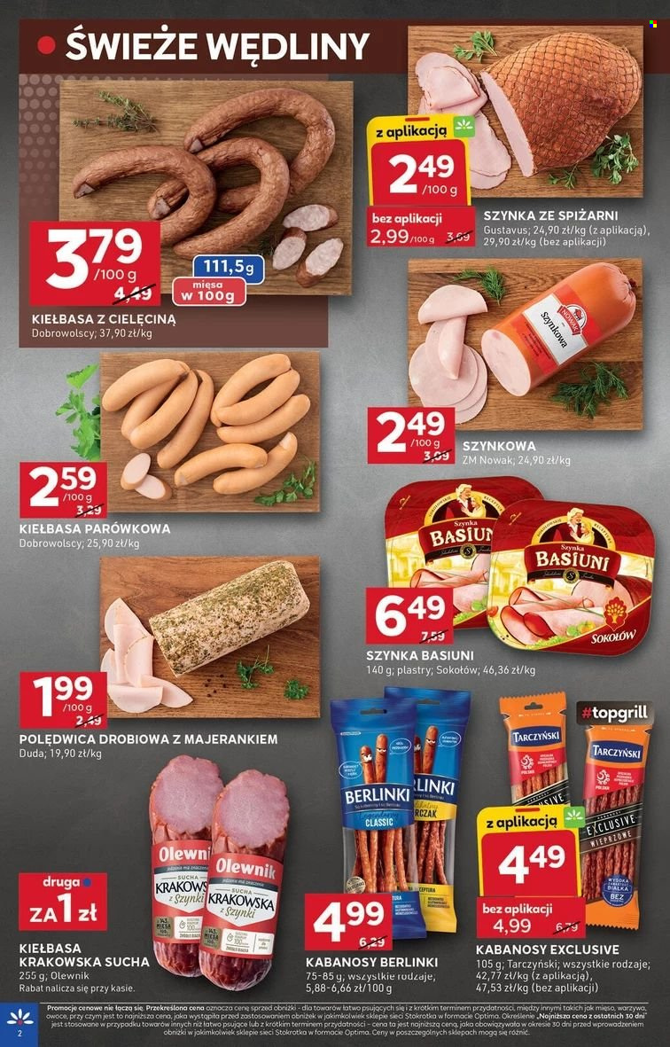 Gazetka Stokrotka Optima - 22.08.2024 - 28.08.2024. Strona 2