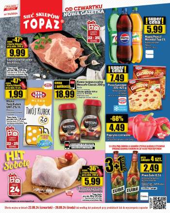 Gazetka Topaz - 22.08.2024 - 28.08.2024.