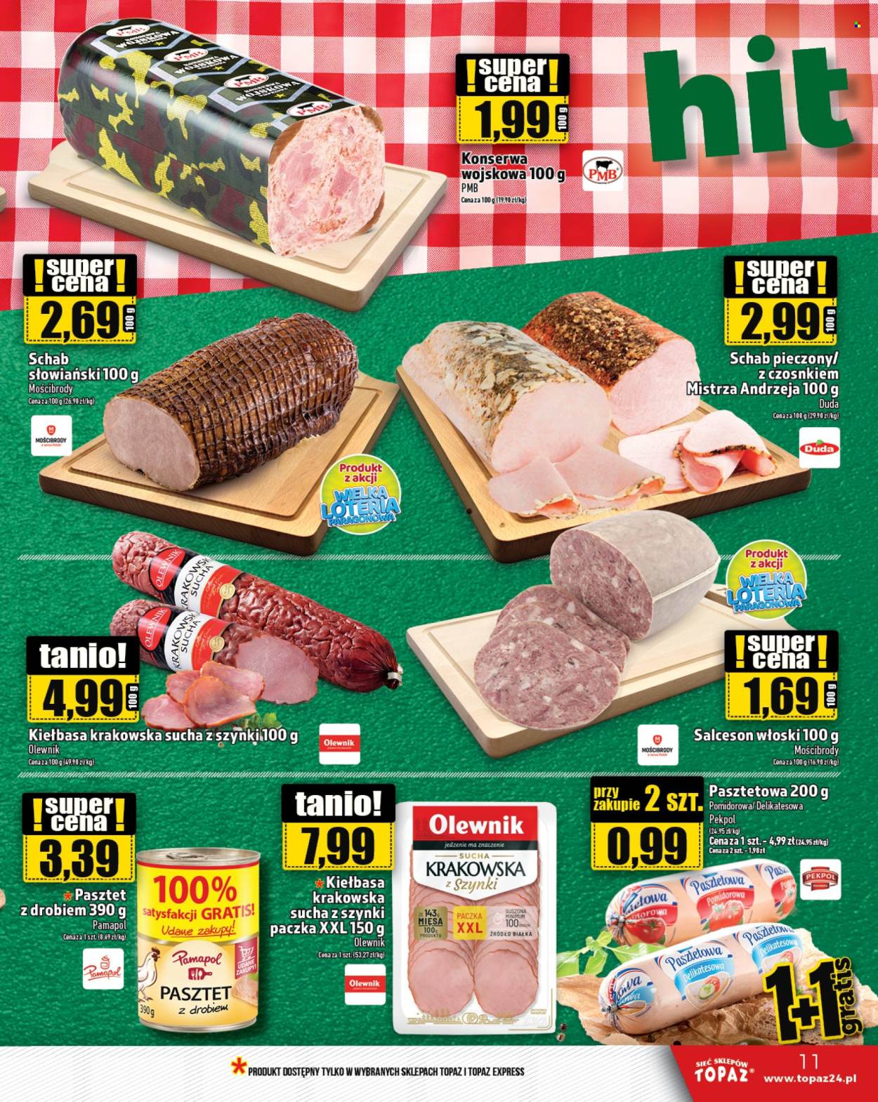 Gazetka Topaz - 22.08.2024 - 28.08.2024. Strona 11