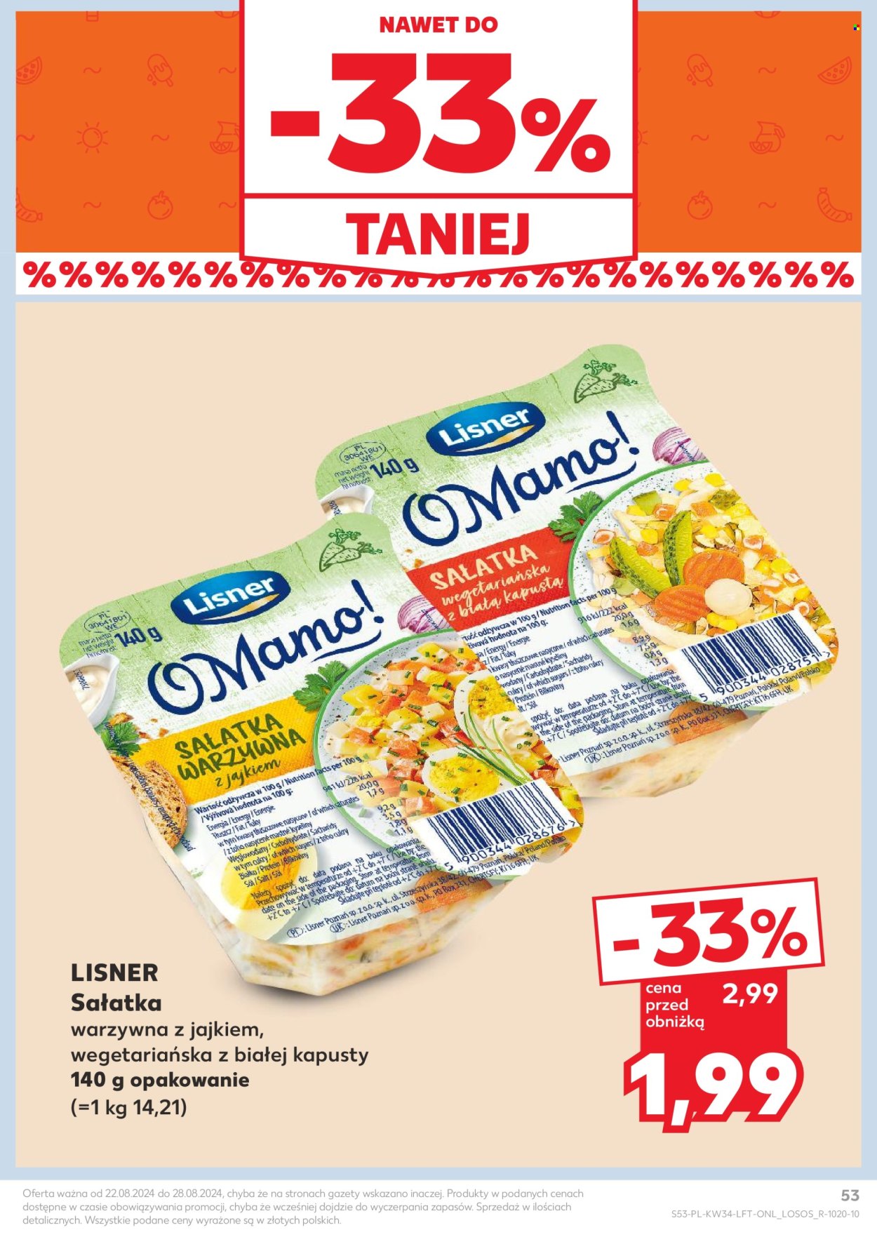 Gazetka Kaufland - 22.08.2024 - 28.08.2024. Strona 53