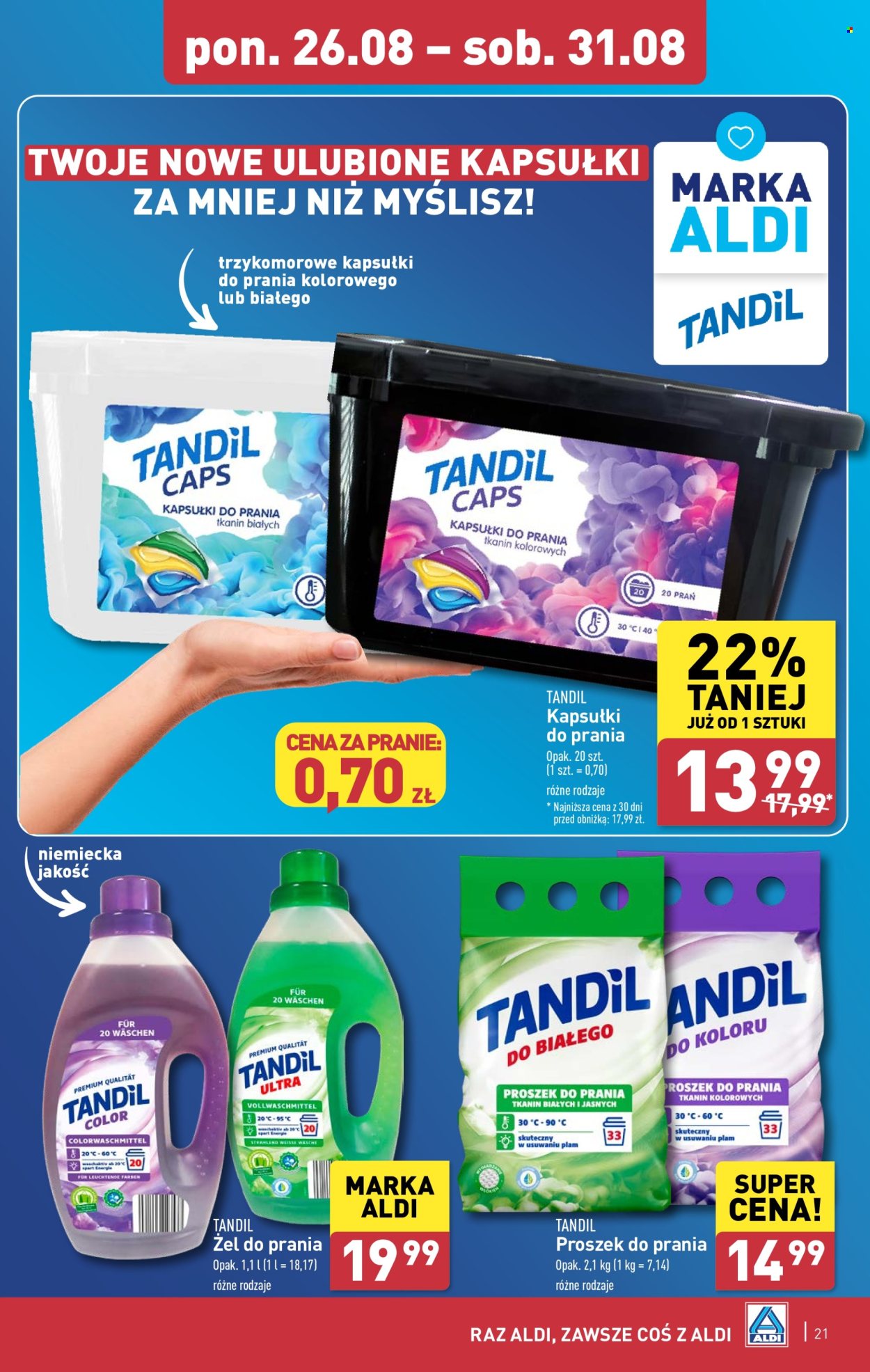 Gazetka ALDI - 26.08.2024 - 31.08.2024. Strona 21