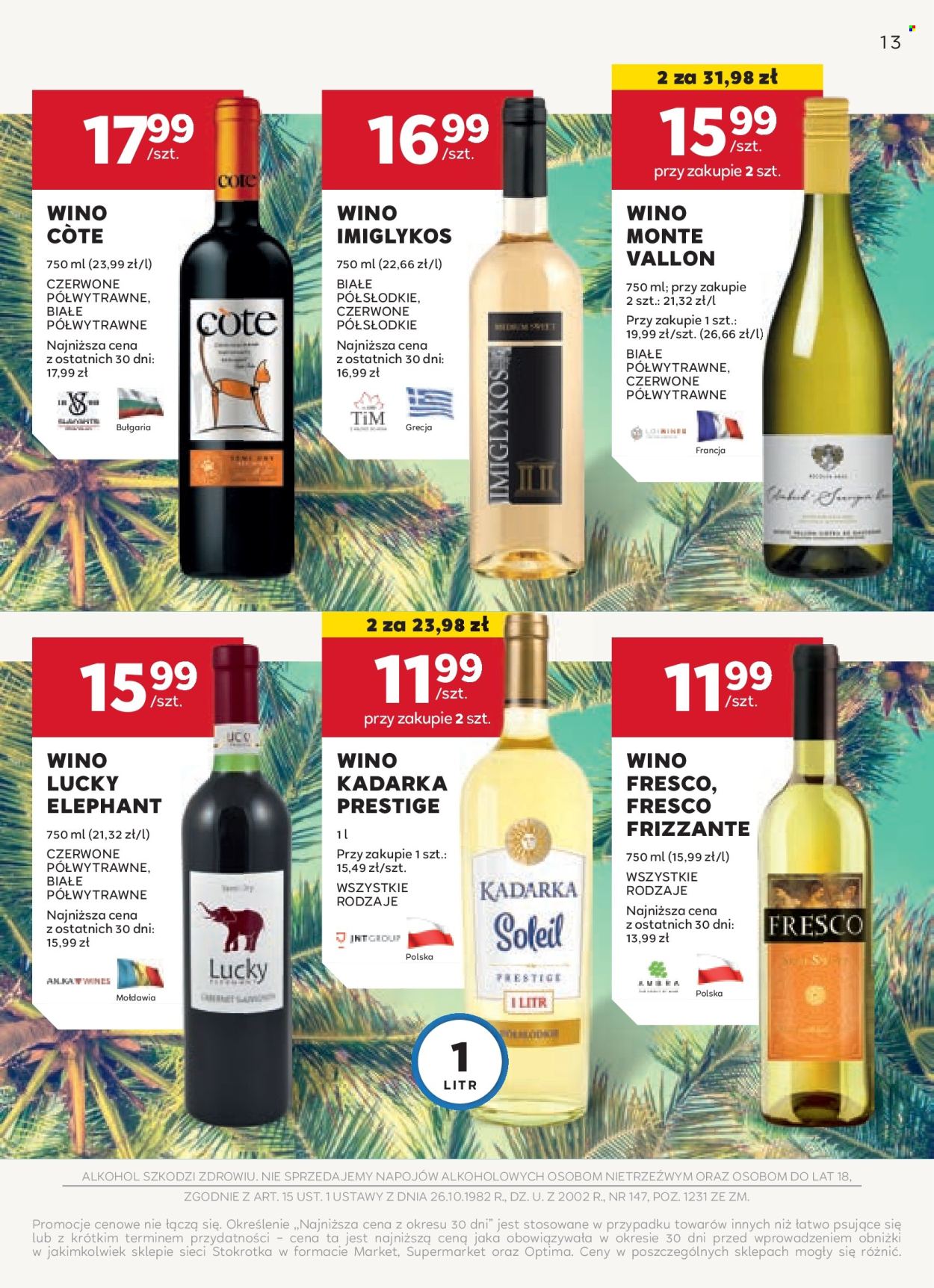 Gazetka Stokrotka Supermarket - 13.08.2024 - 11.09.2024. Strona 13