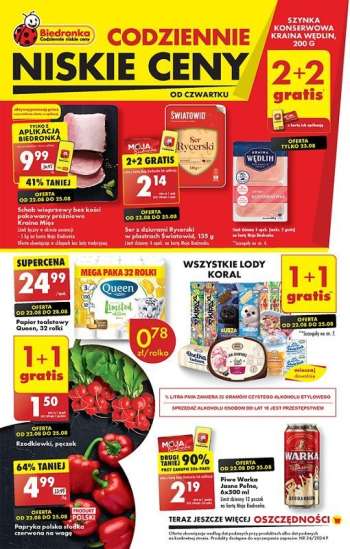 Gazetka Biedronka - 22.08.2024 - 28.08.2024.