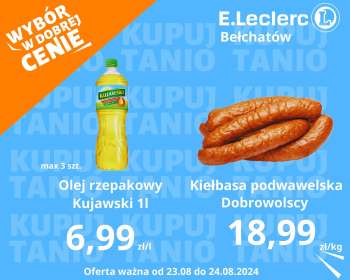 Gazetka E.Leclerc - 23.08.2024 - 24.08.2024.