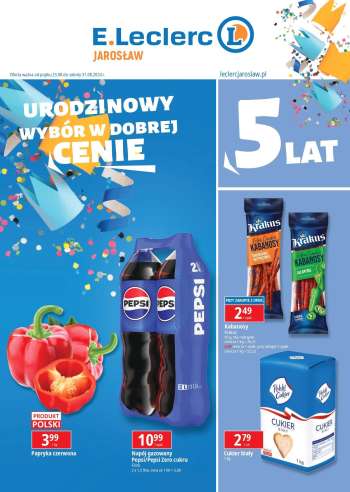 Gazetka E.Leclerc - 23.08.2024 - 31.08.2024.