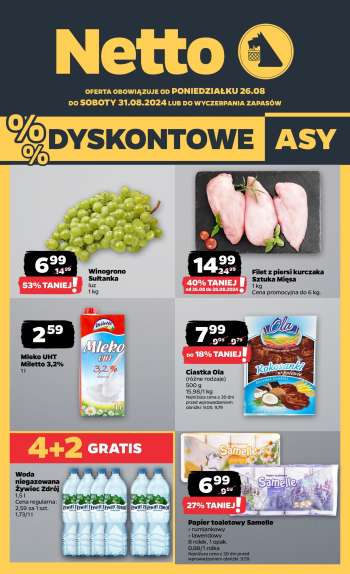 Gazetka Netto - 26.08.2024 - 31.08.2024.
