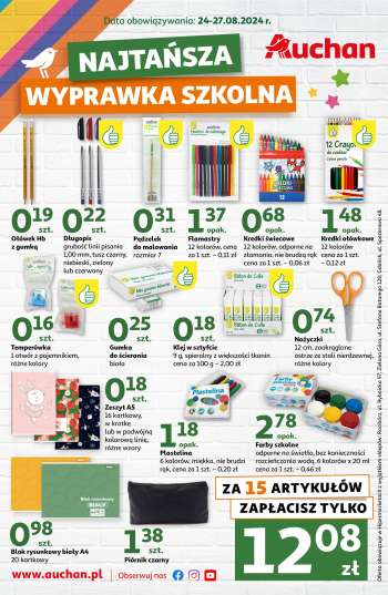 Gazetka Auchan - 24.08.2024 - 27.08.2024.