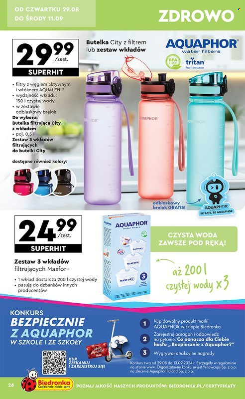 Gazetka Biedronka - 26.08.2024 - 11.09.2024. Strona 26