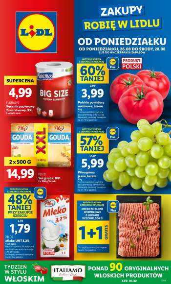 Gazetka Lidl - 26.08.2024 - 28.08.2024.