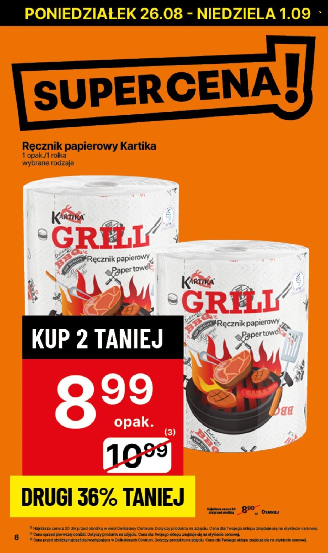Gazetka Delikatesy Centrum - 26.08.2024 - 1.09.2024. Strona 8