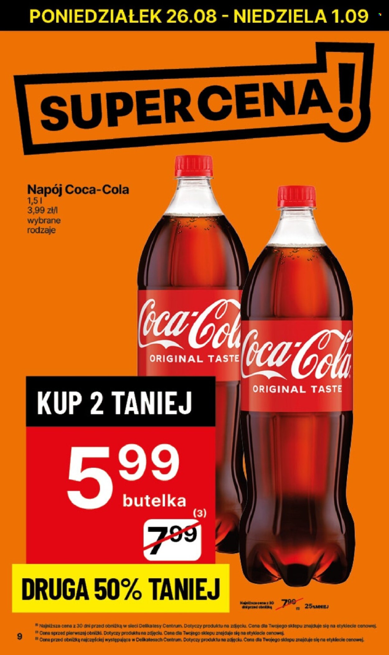 Gazetka Delikatesy Centrum - 26.08.2024 - 1.09.2024. Strona 9