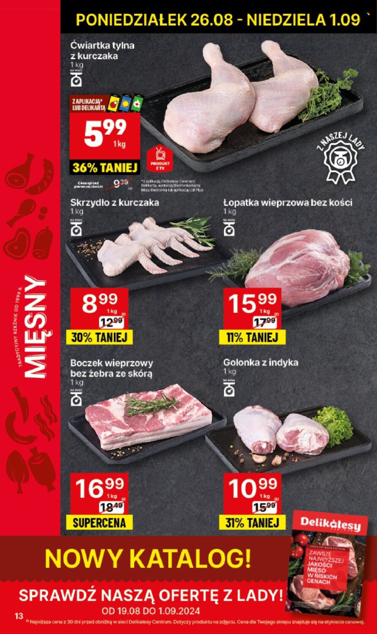 Gazetka Delikatesy Centrum - 26.08.2024 - 1.09.2024. Strona 13
