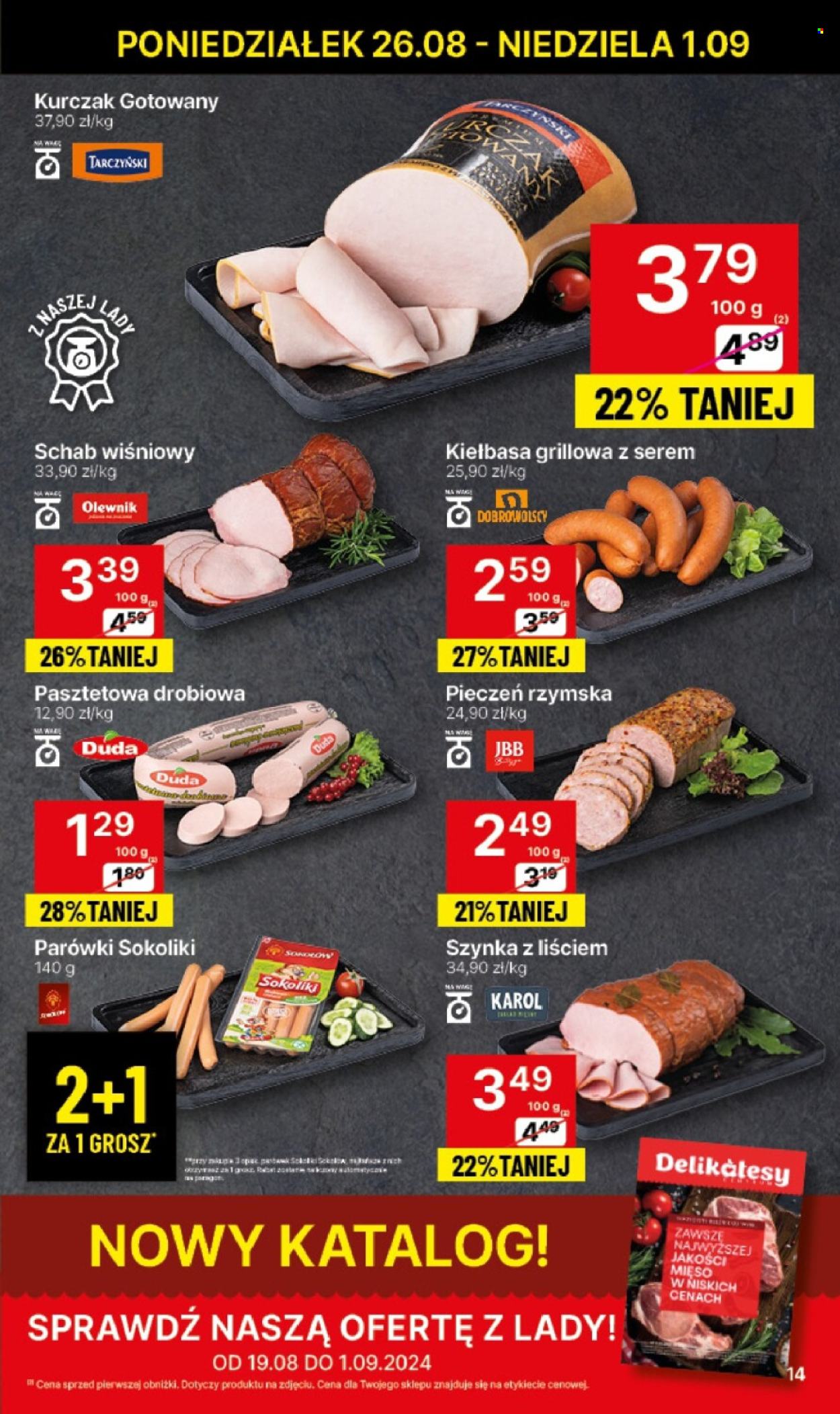 Gazetka Delikatesy Centrum - 26.08.2024 - 1.09.2024. Strona 14