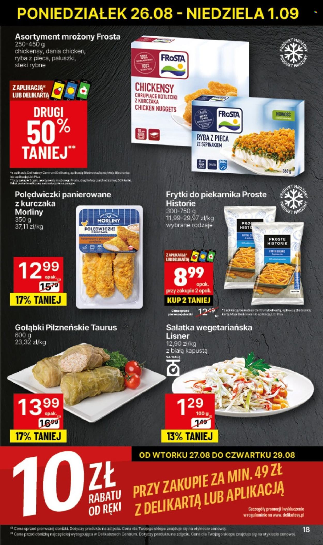 Gazetka Delikatesy Centrum - 26.08.2024 - 1.09.2024. Strona 18
