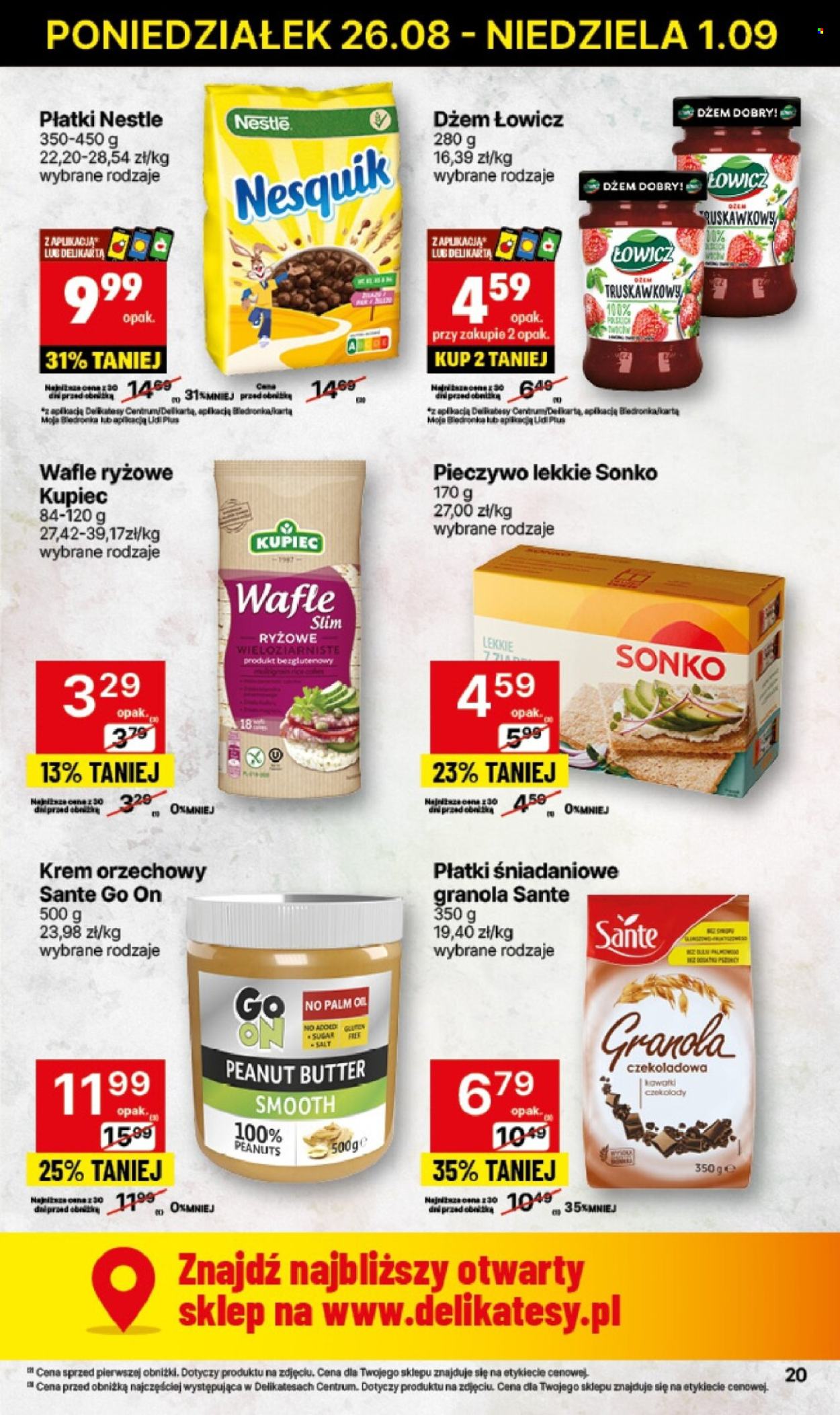Gazetka Delikatesy Centrum - 26.08.2024 - 1.09.2024. Strona 20
