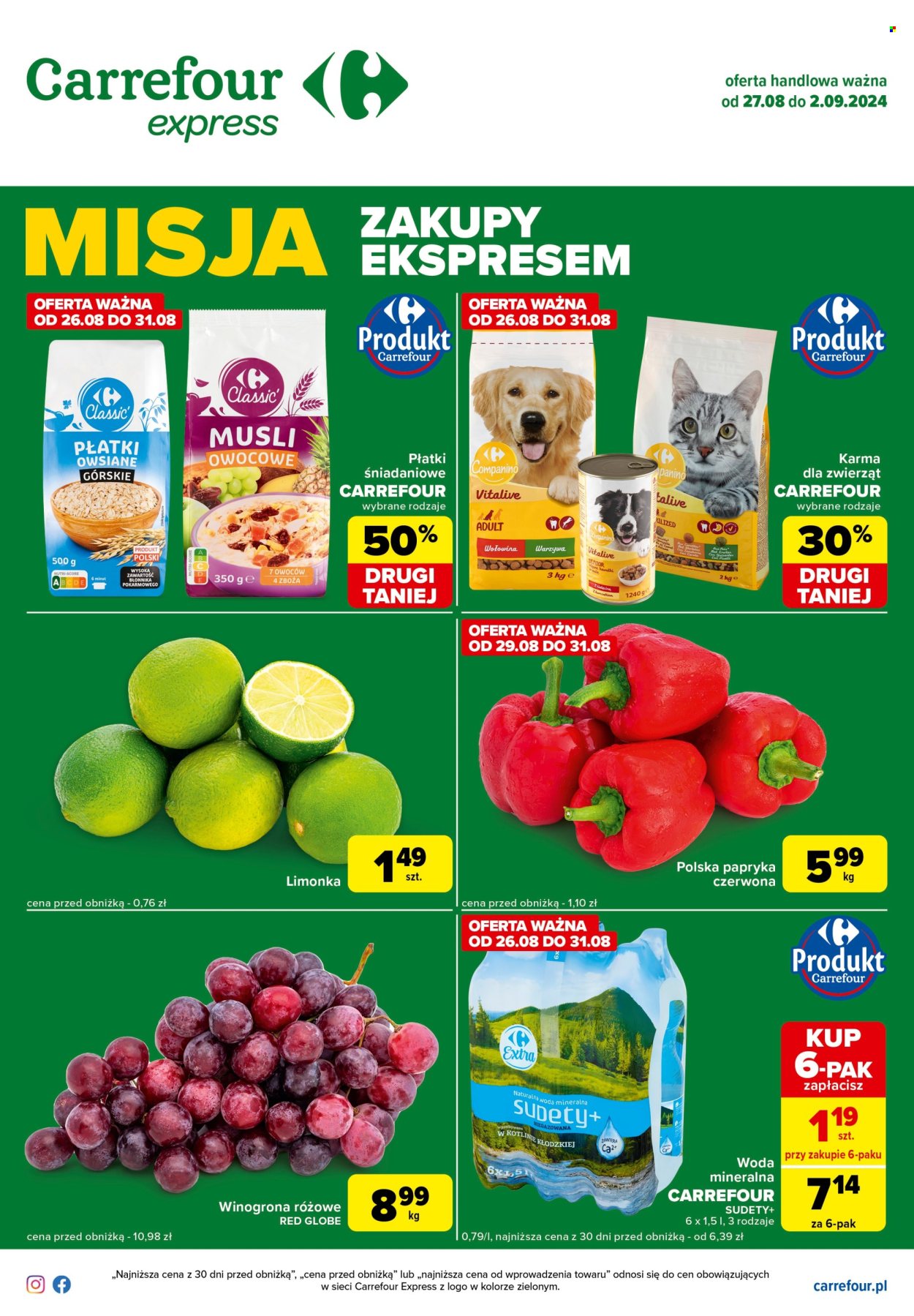 Gazetka Carrefour - 27.08.2024 - 2.09.2024. Strona 1