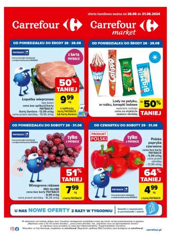 Gazetka Carrefour - 26.08.2024 - 31.08.2024.