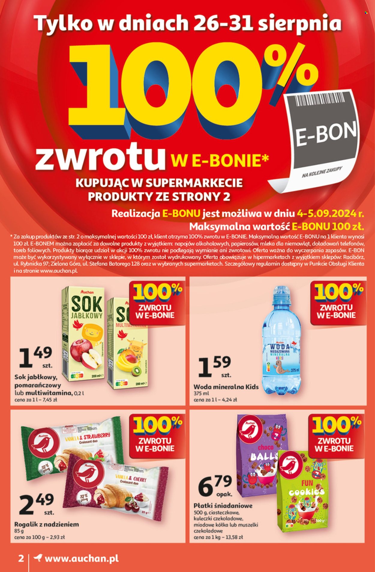 Gazetka Auchan - 29.08.2024 - 4.09.2024. Strona 2
