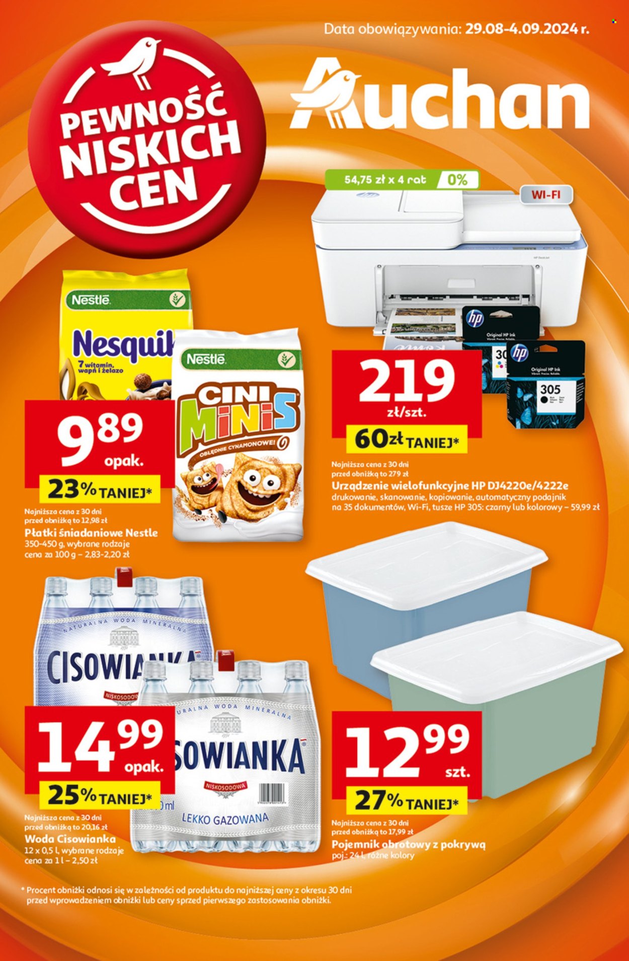 Gazetka Auchan - 29.08.2024 - 4.09.2024. Strona 1