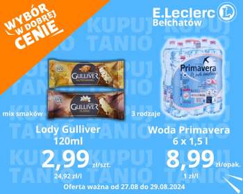 Gazetka E.Leclerc - 27.08.2024 - 29.08.2024.