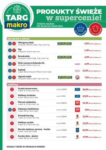 Gazetka Makro - 26.08.2024 - 30.08.2024.