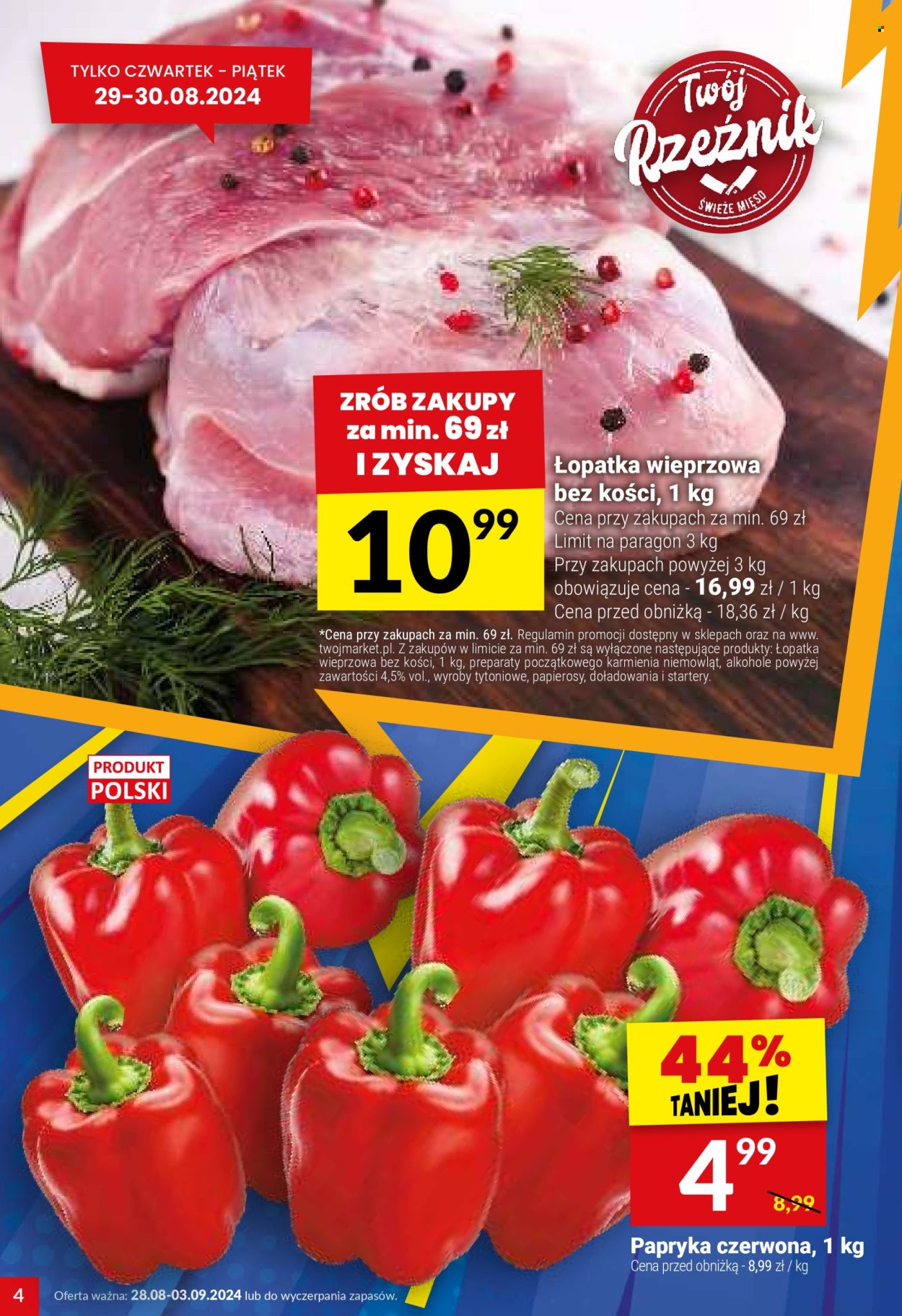 Gazetka Twój Market - 28.08.2024 - 3.09.2024. Strona 4