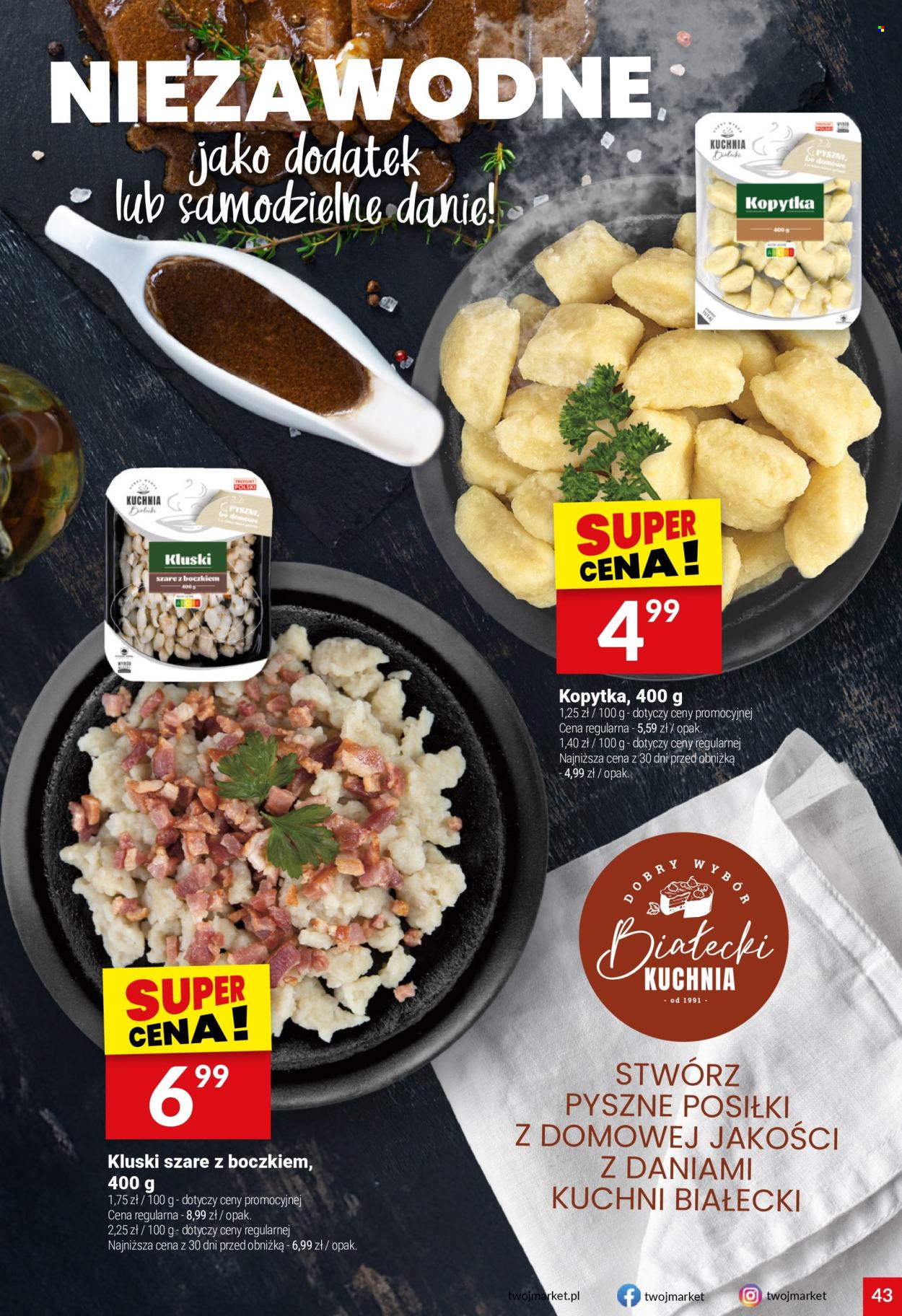 Gazetka Twój Market - 28.08.2024 - 3.09.2024. Strona 43