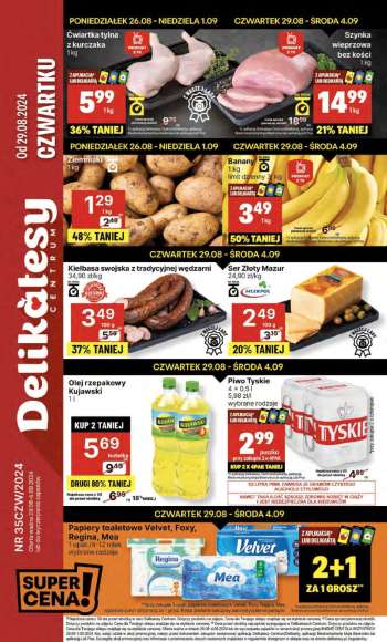 Gazetka Delikatesy Centrum - 29.08.2024 - 4.09.2024.
