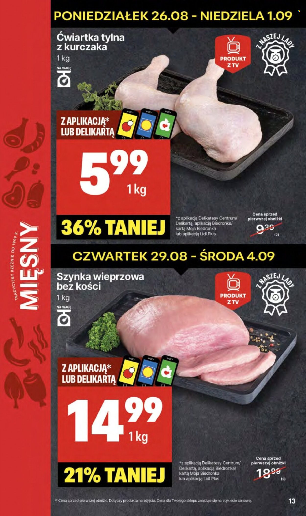 Gazetka Delikatesy Centrum - 29.08.2024 - 4.09.2024. Strona 13