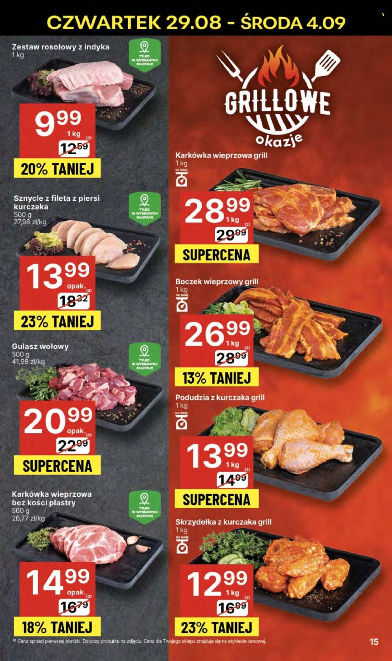 Gazetka Delikatesy Centrum - 29.08.2024 - 4.09.2024. Strona 15