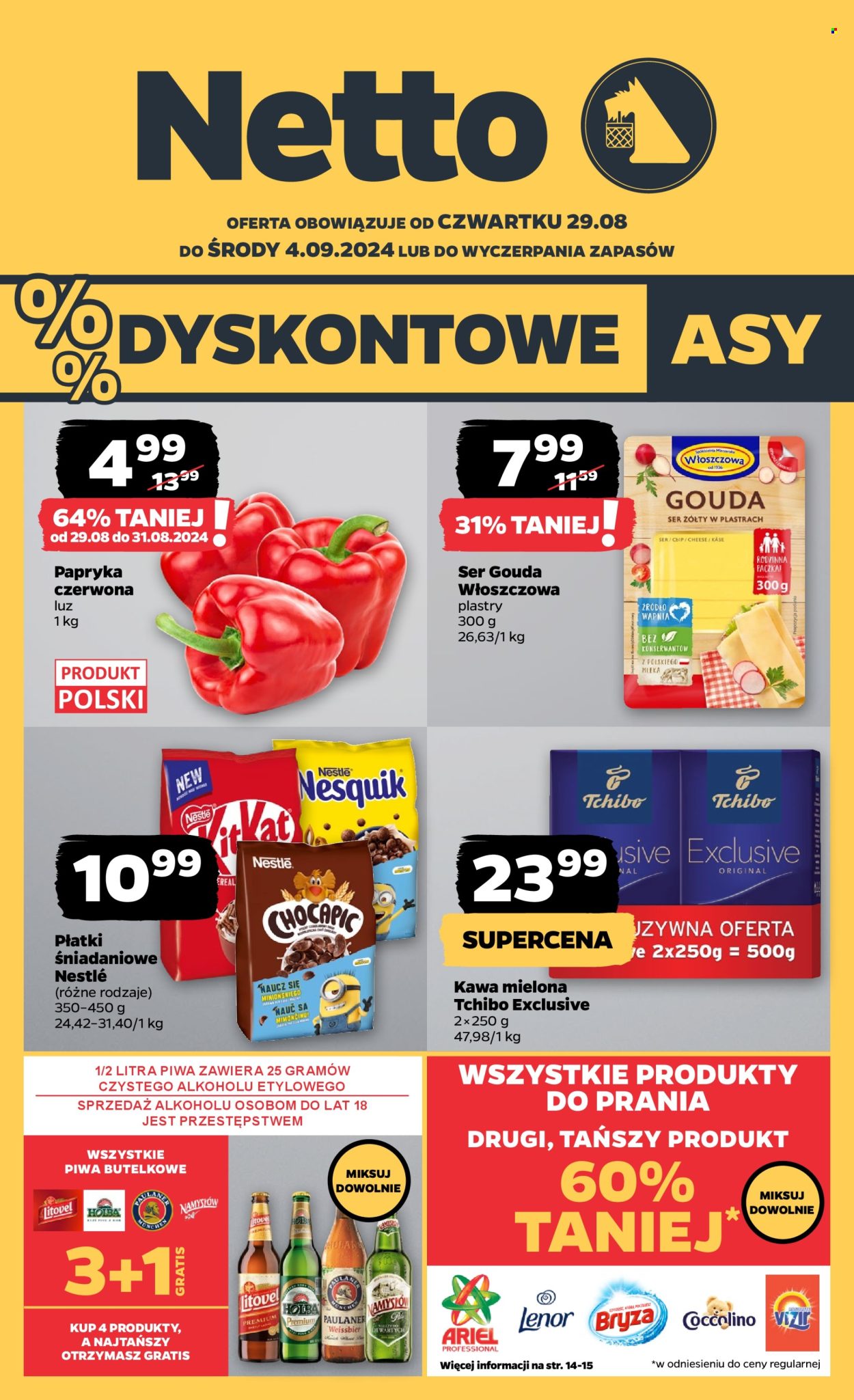Gazetka Netto - 29.08.2024 - 4.09.2024. Strona 1