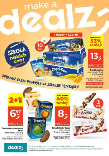 Gazetka Dealz - 29.08.2024 - 4.09.2024.