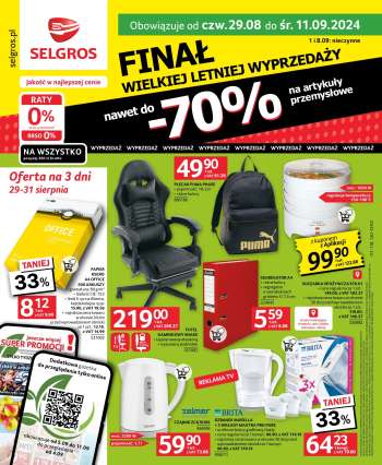 Gazetka Selgros - 29.08.2024 - 11.09.2024.