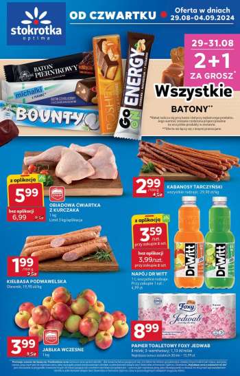 Gazetka Stokrotka Optima - 29.08.2024 - 4.09.2024.