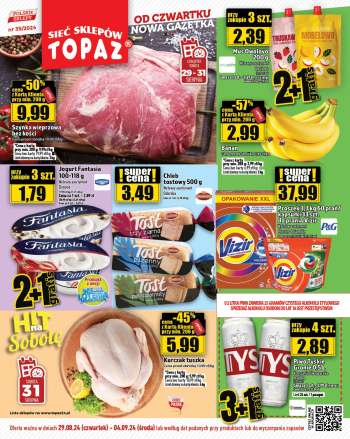 Gazetka Topaz - 29.08.2024 - 4.09.2024.