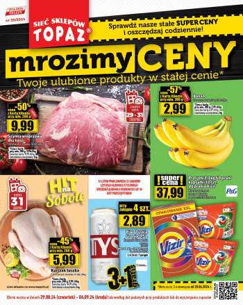 Gazetka Topaz - 29.08.2024 - 4.09.2024.