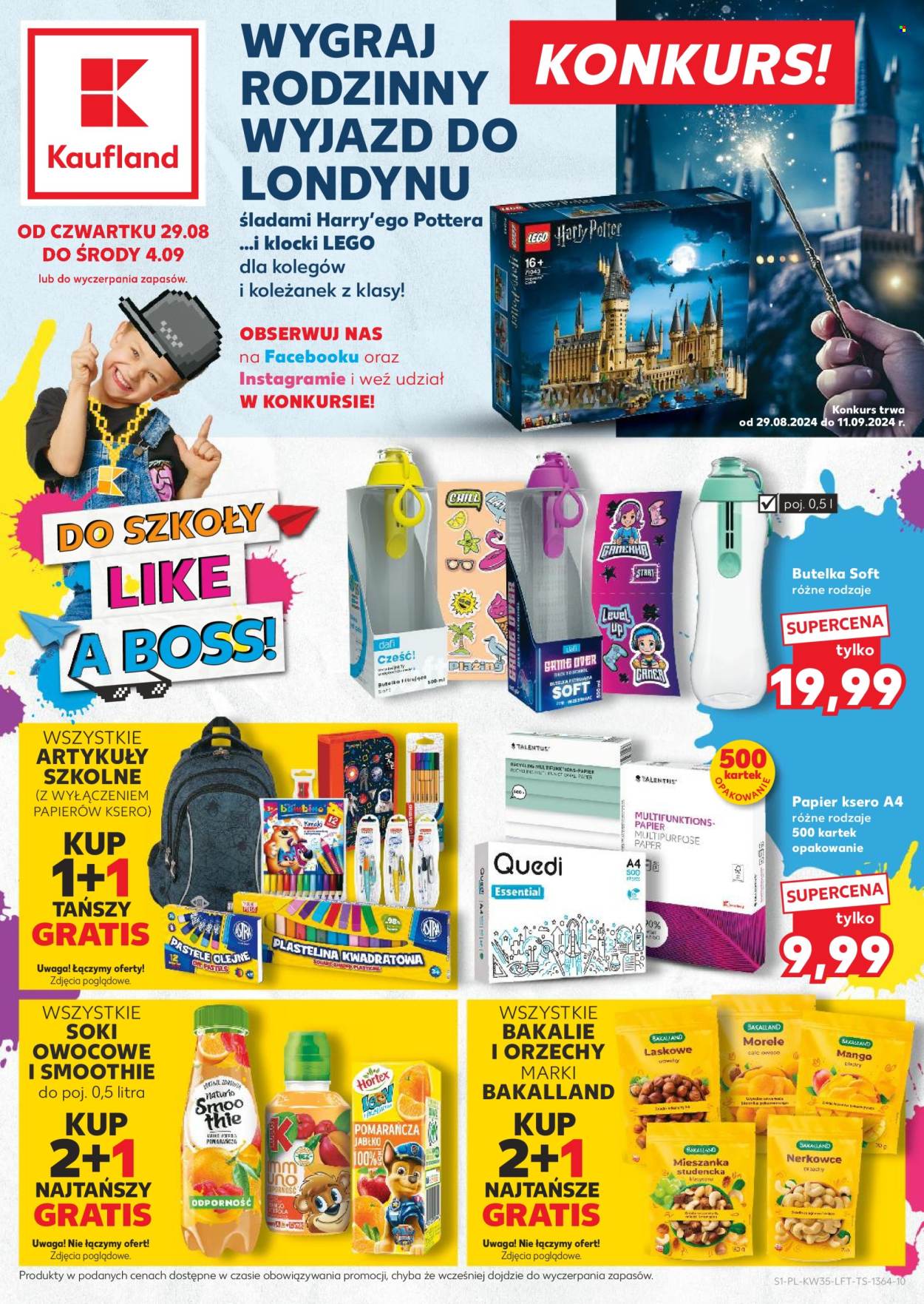 Gazetka Kaufland - 29.08.2024 - 4.09.2024. Strona 1