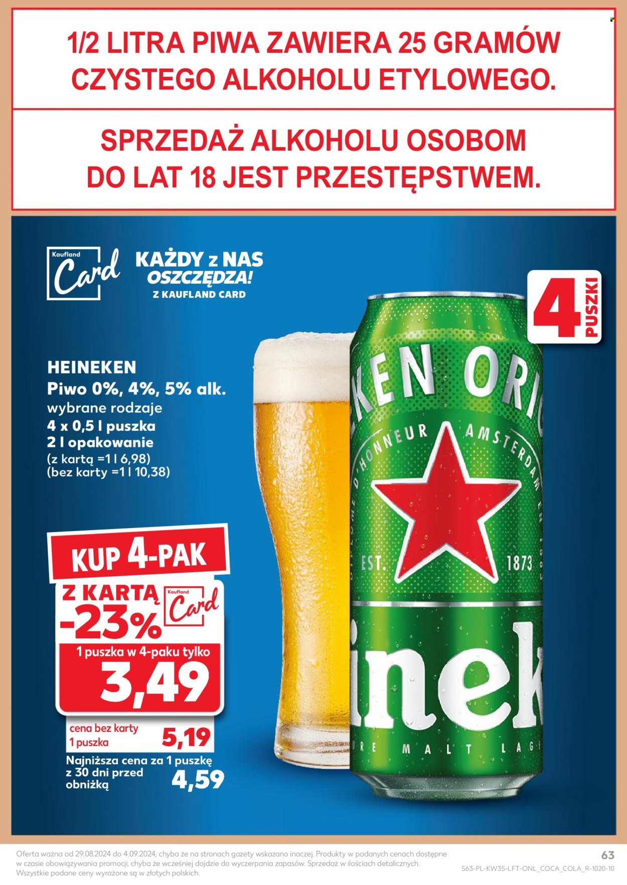 Gazetka Kaufland - 29.08.2024 - 4.09.2024. Strona 63